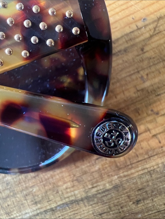 Rebecca Minkoff Tortoiseshell Cat Eye Sunglasses with Stud Accents